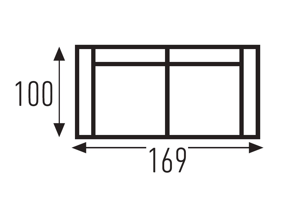 Sofá cama de apertura italiana con colchón de 16cm de grosor Bari de Mopal - 7