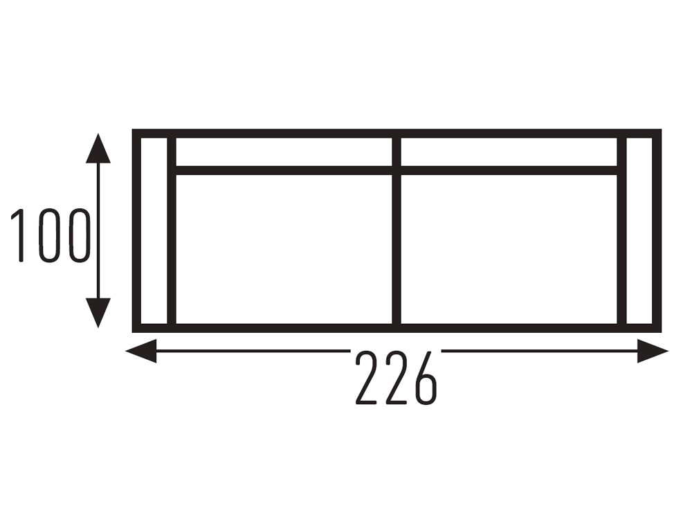 Sofá cama de apertura italiana con colchón de 16cm de grosor Bari de Mopal - 9