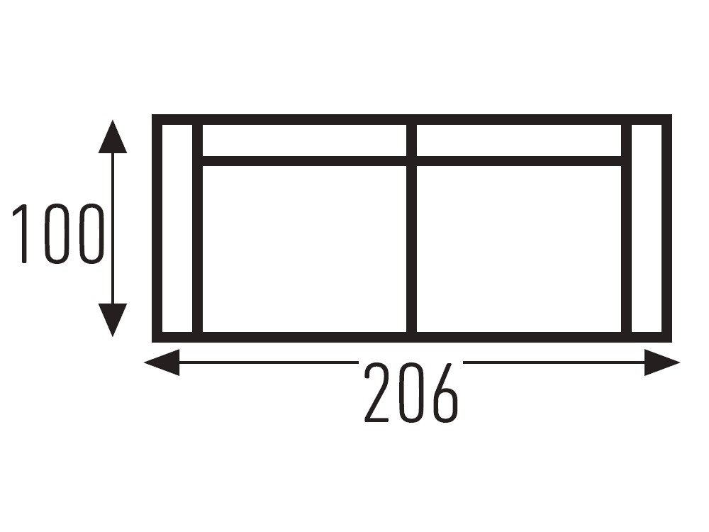 Sofá cama de apertura italiana con colchón de 16cm de grosor Nerea de Mopal - 8