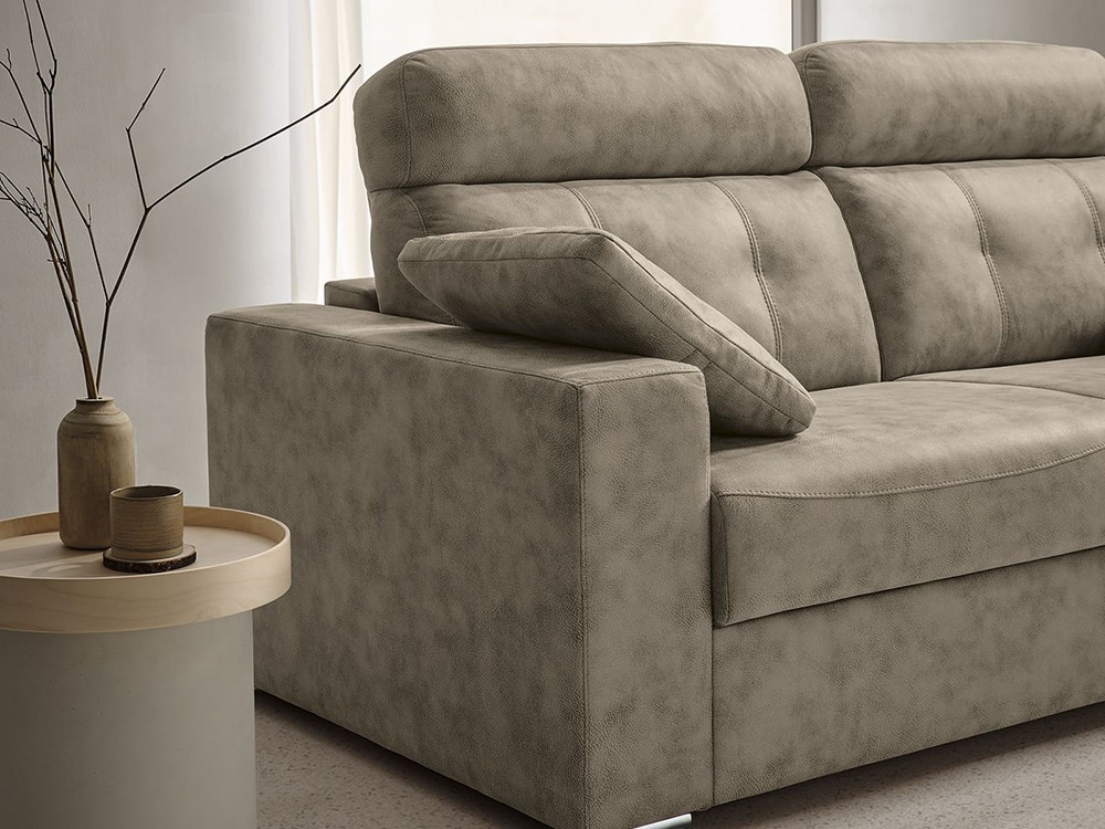 Sofá cama de apertura italiana con colchón de 16cm de grosor Karina de Mopal - 5