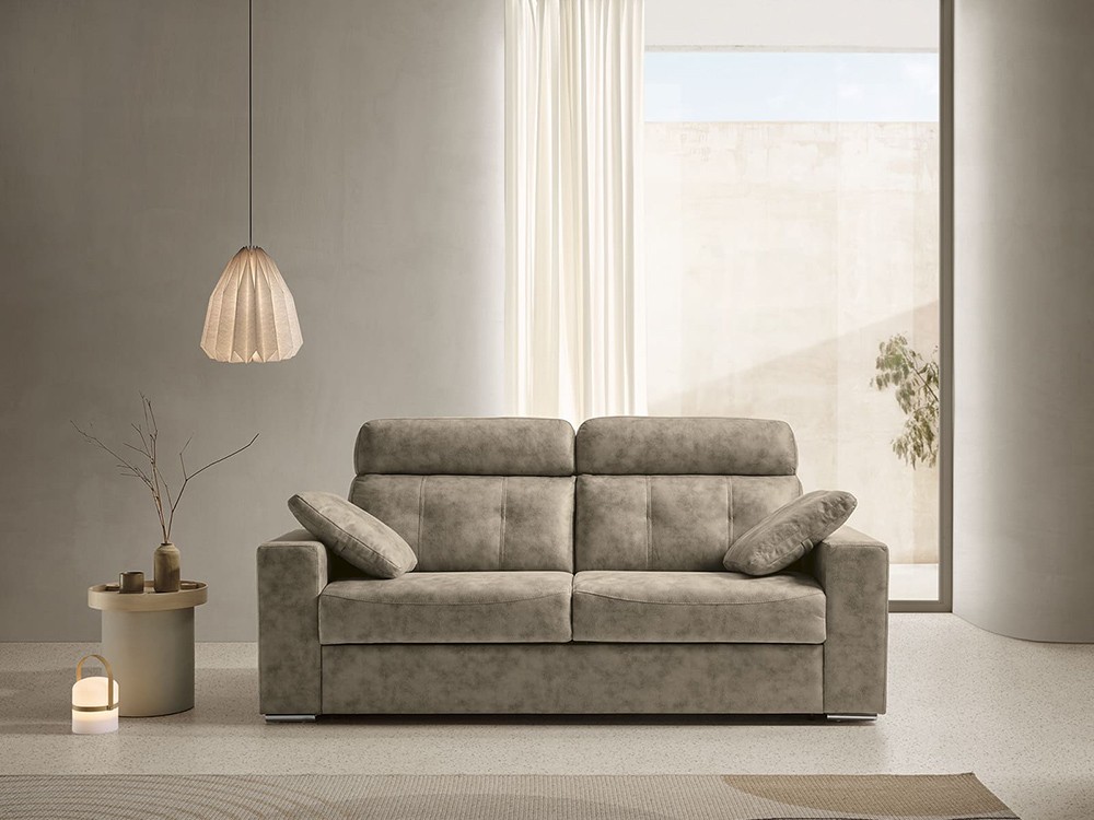 Sofá cama de apertura italiana con colchón de 16cm de grosor Karina de Mopal - 1