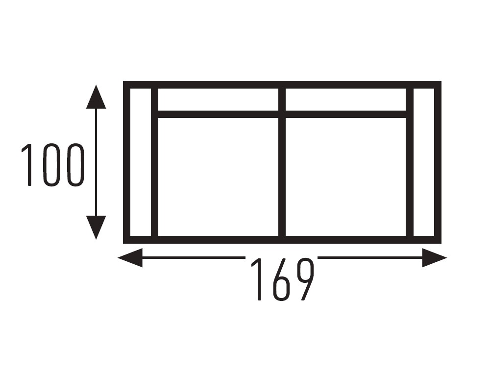 Sofá cama de apertura italiana con colchón de 16cm de grosor Karina de Mopal - 6