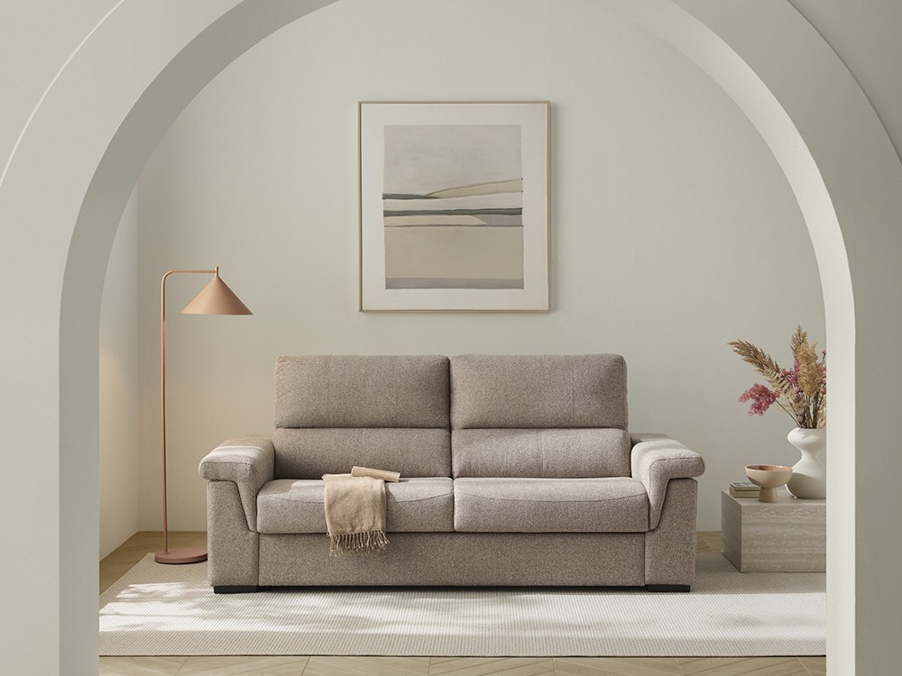 Sofá cama de apertura italiana con colchón de 16cm de grosor Andrea de Mopal - 1