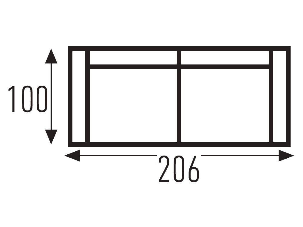 Sofá cama de apertura italiana con colchón de 16cm de grosor Andrea de Mopal - 6