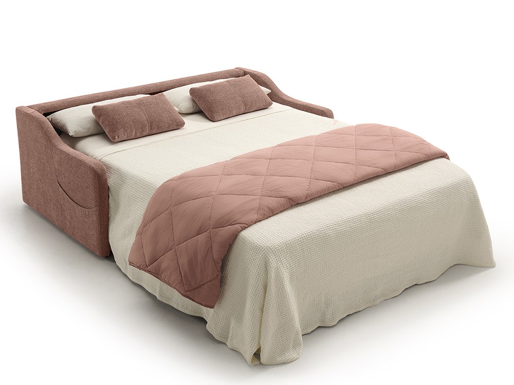 Sofá cama de ancho reducido de apertura italiana con colchón de 16cm de grosor Rhin de Mopal - 2