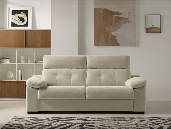 Sofá cama de apertura italiana con colchón de 14cm de grosor Kata de Mopal - 1