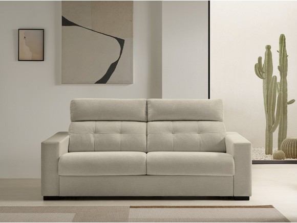 Sofá cama de apertura italiana con colchón de 14cm de grosor Aroa de Mopal - 1