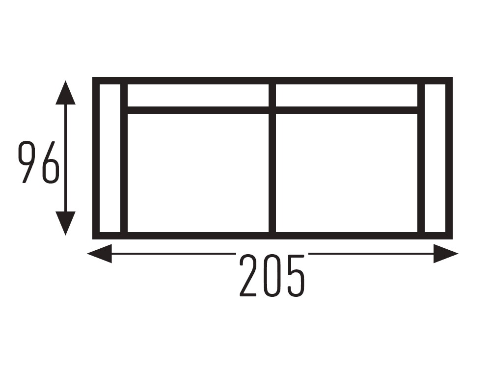 Sofá cama de apertura italiana con colchón de 14cm de grosor Dante de Mopal - 7