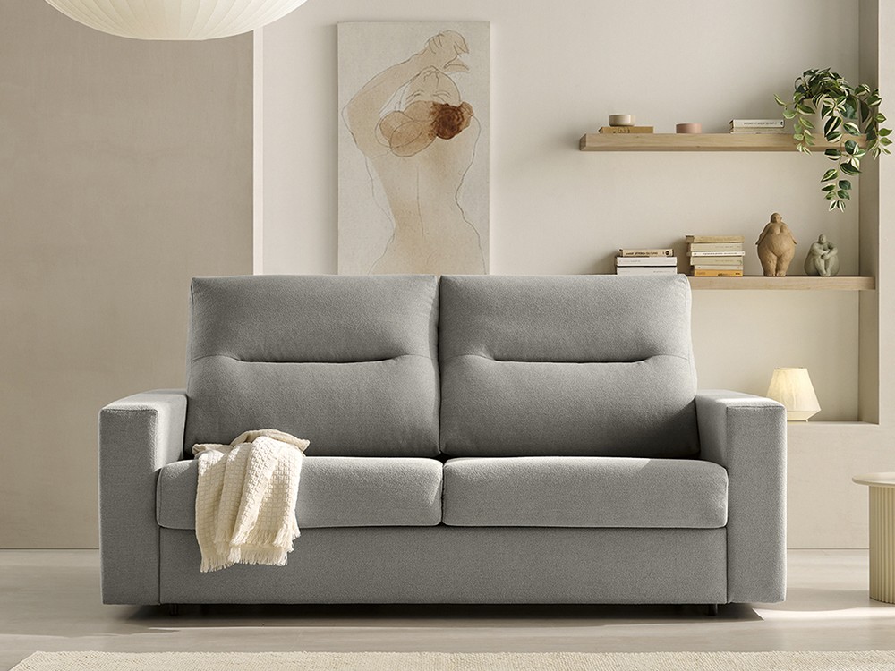 Sofá cama de apertura italiana con colchón de 14cm de grosor Goya de Mopal - 1
