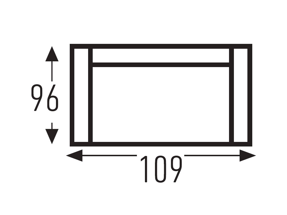 Sofá cama de ancho reducido de apertura italiana con colchón de 14cm de grosor Mini de Mopal - 7