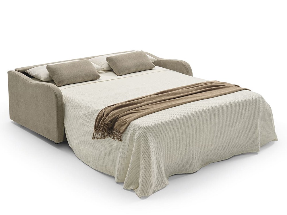 Sofá cama de ancho reducido de apertura italiana con colchón de 14cm de grosor Mini de Mopal - 2