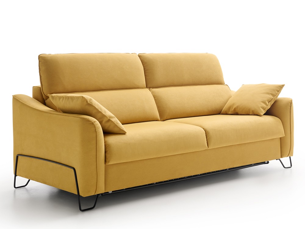 Sofá cama con sistema de apertura italiana y colchón de 18cm de grosor Adela de Mopal - 1