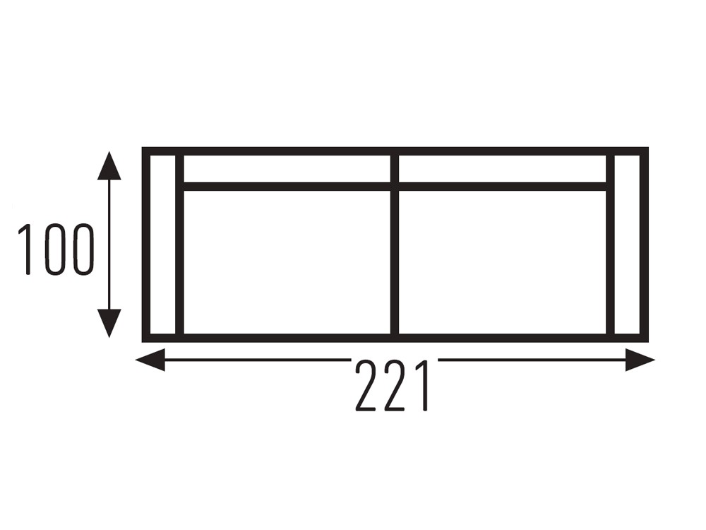 Sofá cama con sistema de apertura italiana y colchón de 18cm de grosor Adela de Mopal - 7