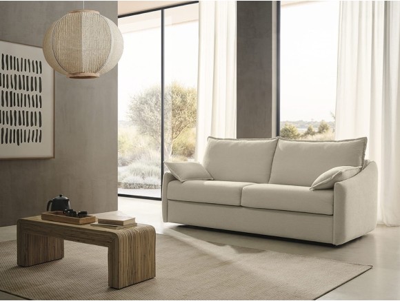 Sofá cama de apertura italiana con colchón de 16cm de grosor Tania de Mopal - 1