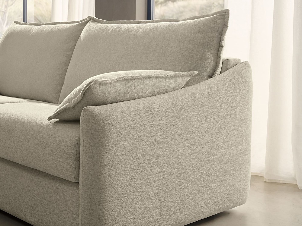 Sofá cama de apertura italiana con colchón de 16cm de grosor Tania de Mopal - 5