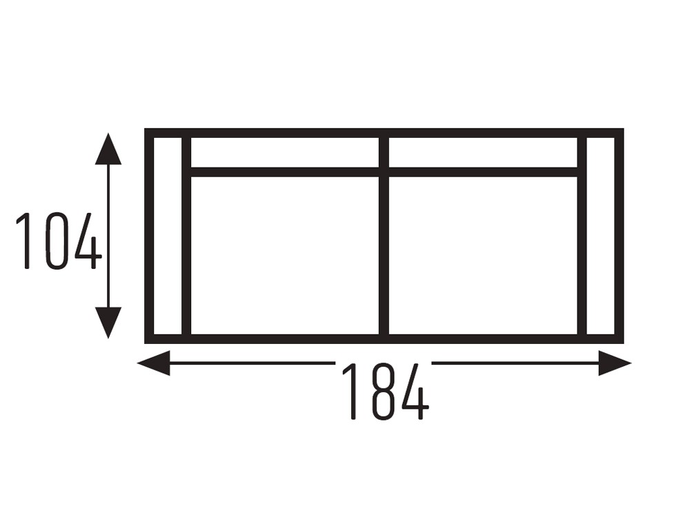 Sofá cama de apertura italiana con colchón de 16cm de grosor Tania de Mopal - 7