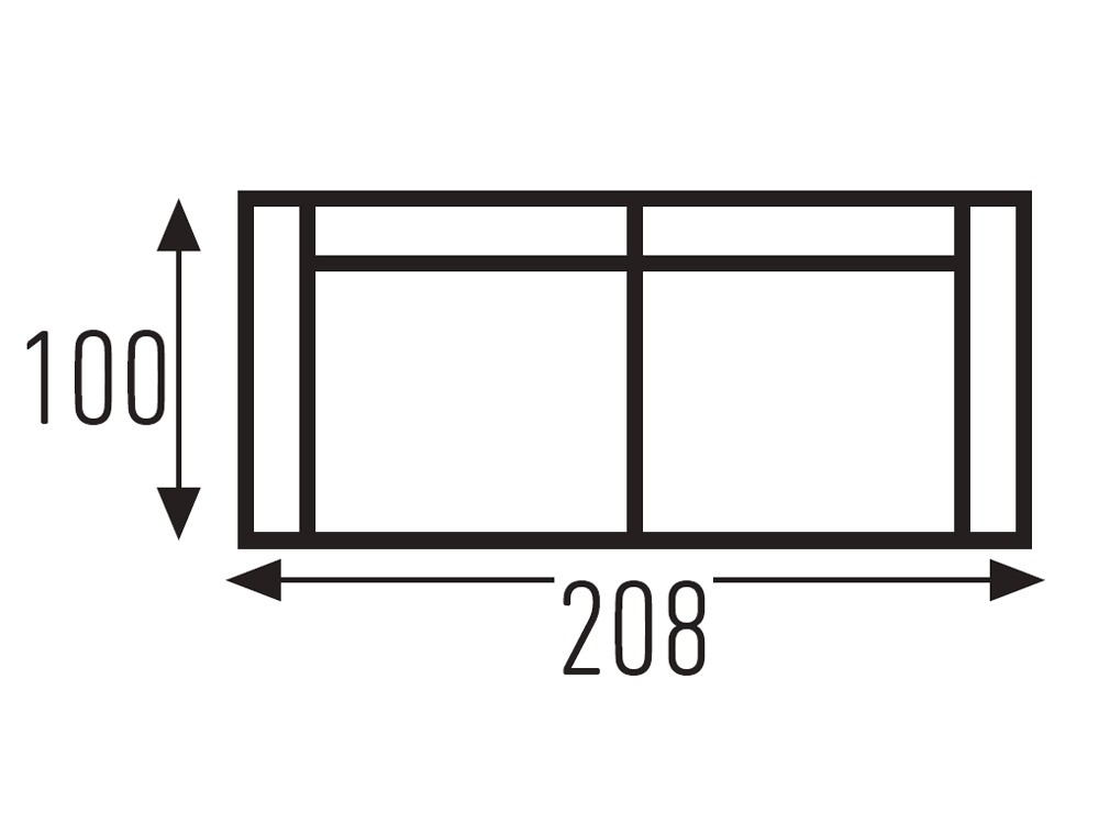 Sofá cama de apertura italiana y colchón de 18cm de grosor Dunia de Mopal - 7