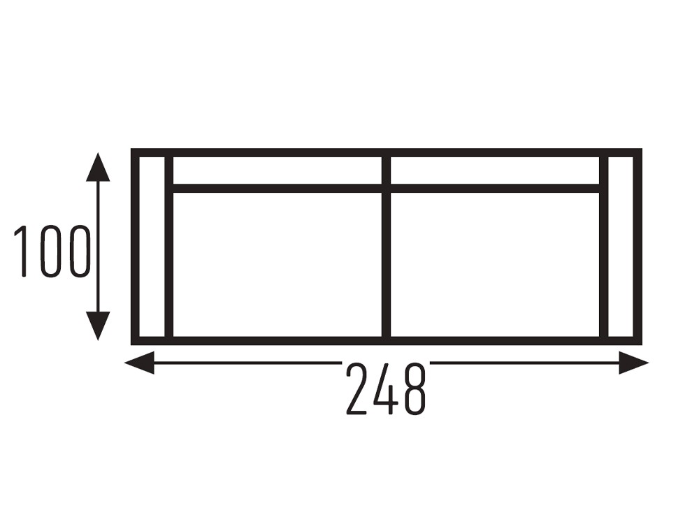 Sofá cama de apertura italiana y colchón de 18cm de grosor Dunia de Mopal - 8