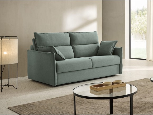 Sofá cama de apertura italiana con colchón de 16cm de grosor Hugo de Mopal - 1