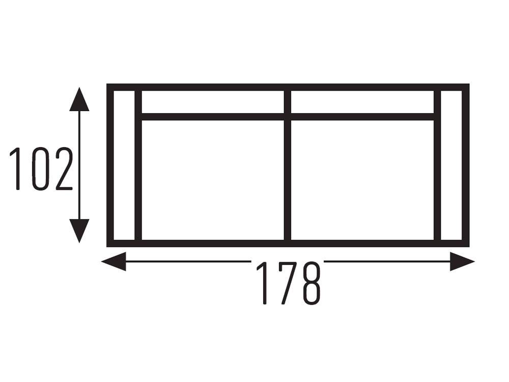 Sofá cama de apertura italiana con colchón de 16cm de grosor Hugo de Mopal - 7