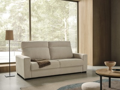 Sofá cama de apertura italiana con colchón de 15cm de grosor Crono de Mopal - 1
