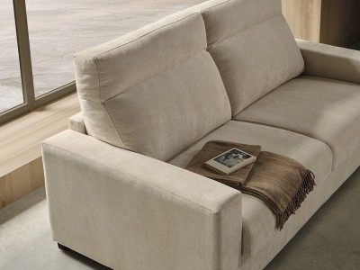 Sofá cama de apertura italiana con colchón de 15cm de grosor Crono de Mopal - 4