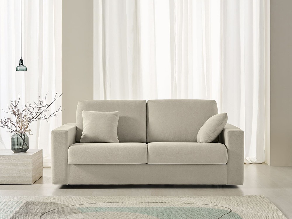 Sofá cama de apertura italiana con colchón de 14cm de grosor Thais de Mopal - 1
