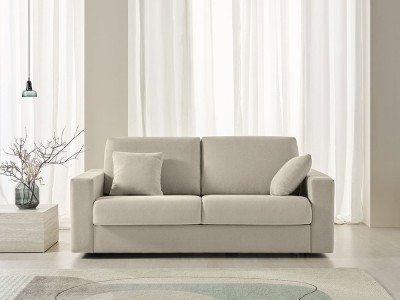 Sofá cama de apertura italiana con colchón de 14cm de grosor Thais de Mopal - 1