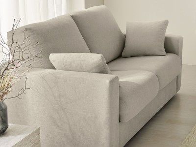 Sofá cama de apertura italiana con colchón de 14cm de grosor Thais de Mopal - 5