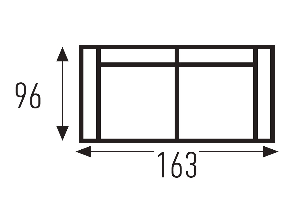 Sofá cama de apertura italiana con colchón de 14cm de grosor Thais de Mopal - 6
