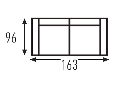 Sofá cama de apertura italiana con colchón de 14cm de grosor Thais de Mopal - 6