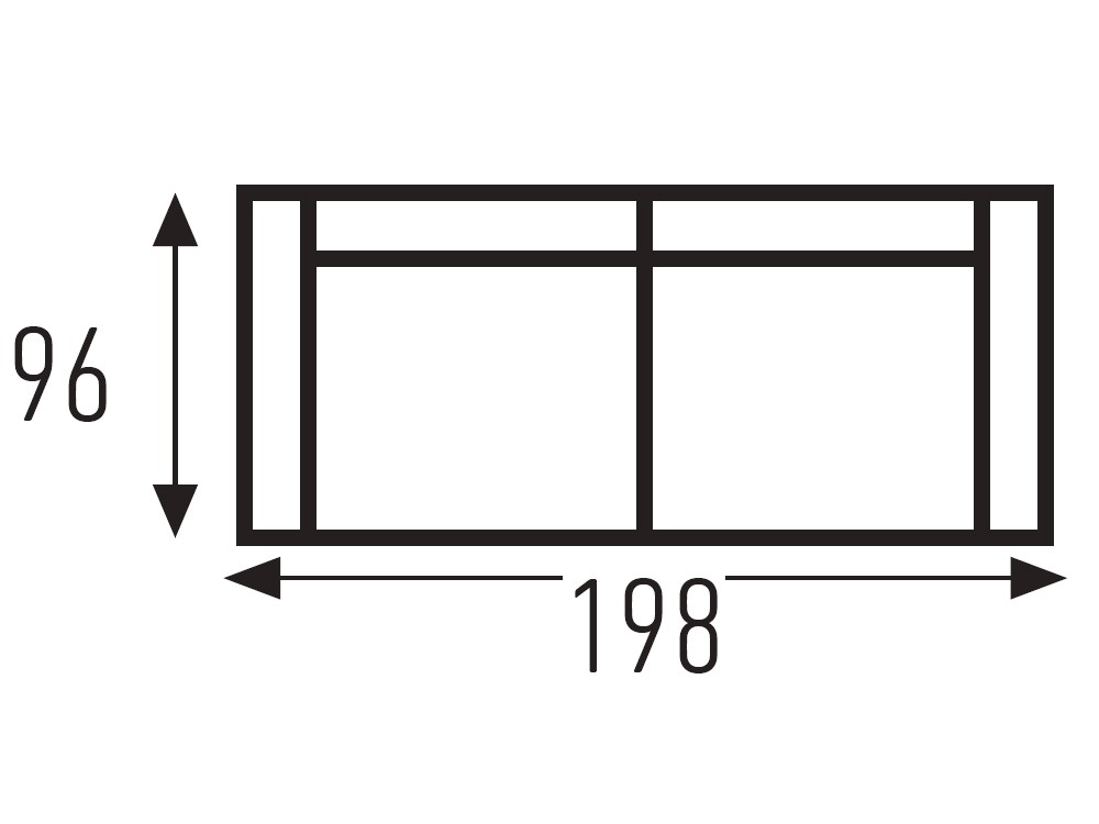 Sofá cama de apertura italiana con colchón de 14cm de grosor Thais de Mopal - 8
