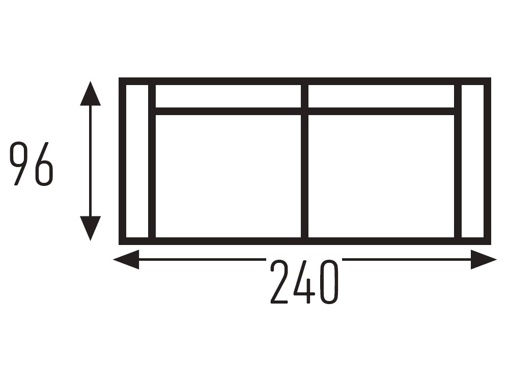 Sofá cama de apertura italiana con colchón de 14cm de grosor Thais de Mopal - 10
