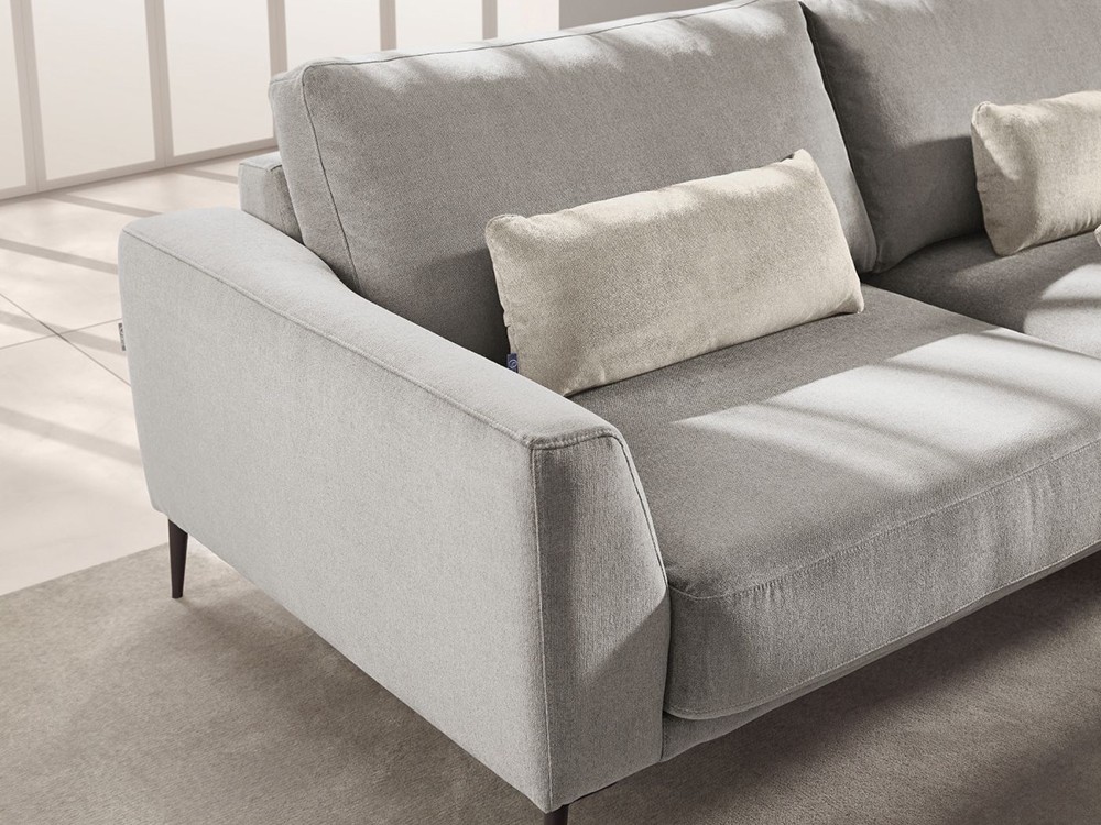 Sofá tapizado en textil Adagio de Bobbio - 13