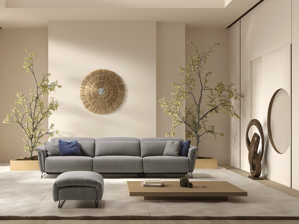 Sofá modular con sistema relax motorizado Ashley de Bobbio - 1