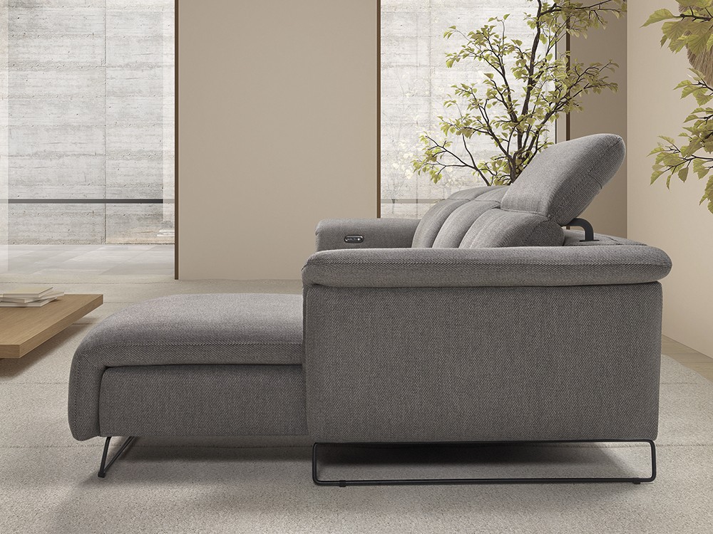 Sofá relax modular con chaiselongue Ashley de Bobbio - 3