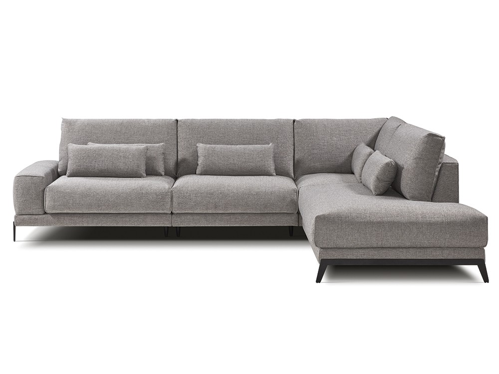 Sofá rinconera tapizado en textil Beatrice de Bobbio - 2