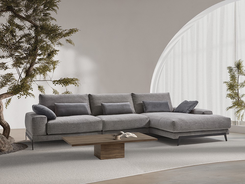 Sofá chaiselongue Beatrice de Bobbio - 1