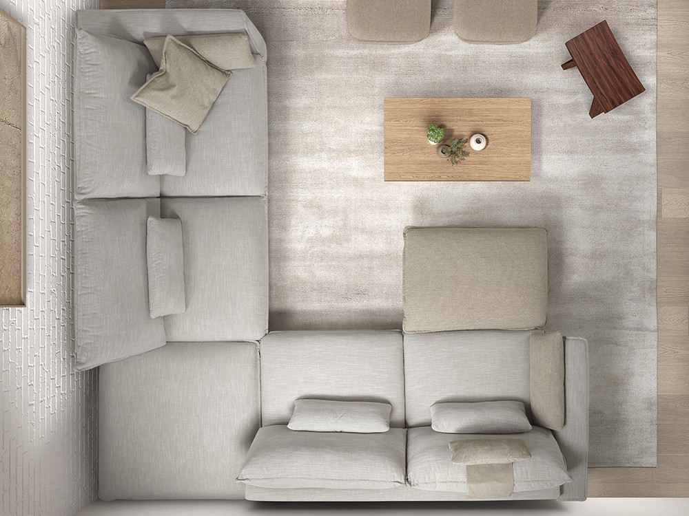 Sofá rinconera Mauro de Bobbio - 3