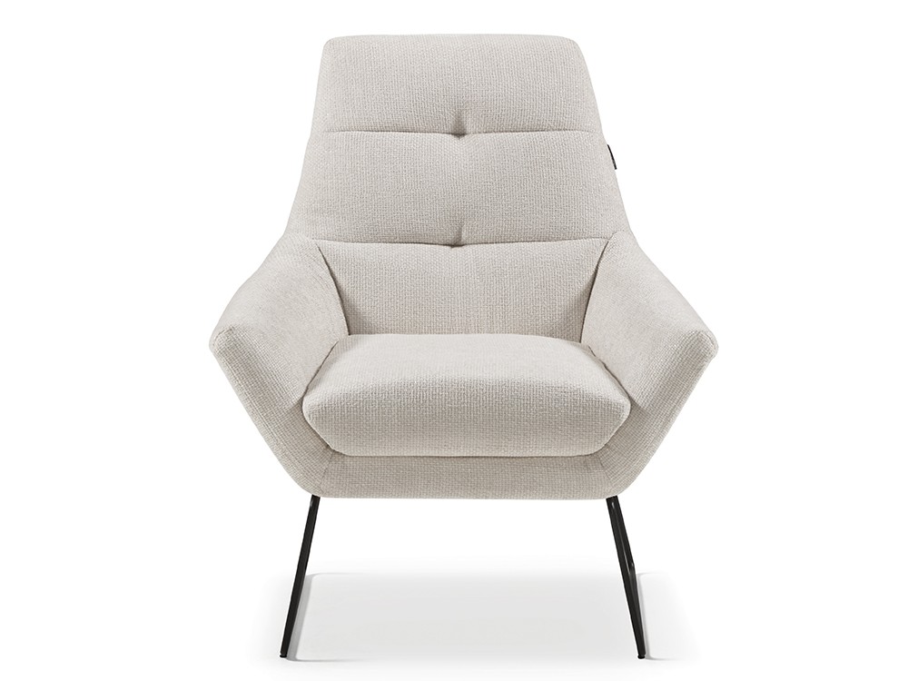 Sillón Sira con pata varilla negra de Bobbio - 2