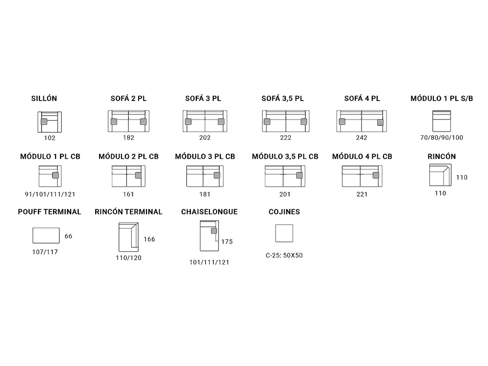 Sofá Zenit de Bobbio - 5