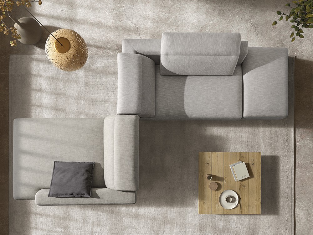 Sofá chaiselongue Zenit de Bobbio - 8