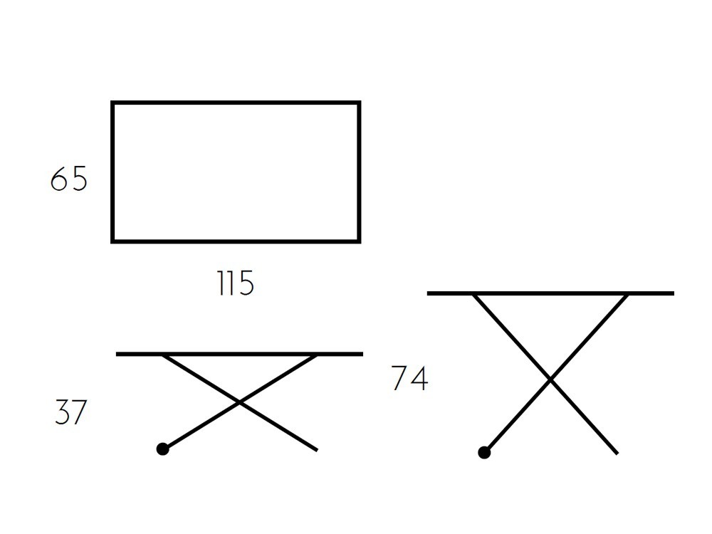 Mesa de centro elevable motor Clip Porcelánico de Ramiro Tarazona - 4
