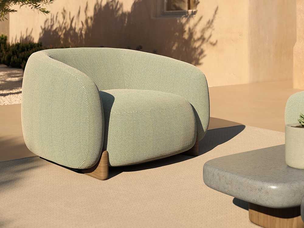 Sillón para salón exterior Milos de Vondom - 1
