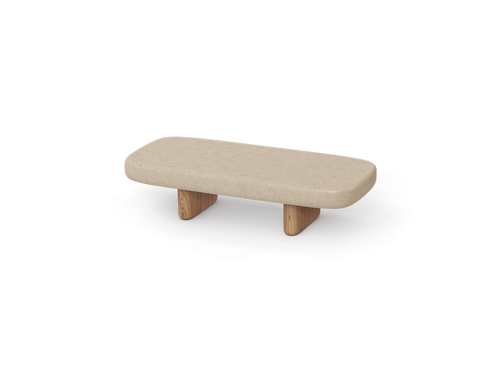 Mesa auxiliar con sobre de cemento para salón exterior Milos de Vondom - 5