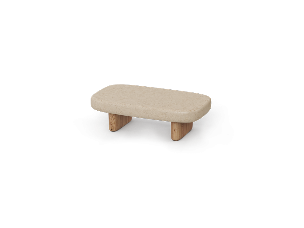 Mesa auxiliar con sobre de cemento para salón exterior Milos de Vondom - 6