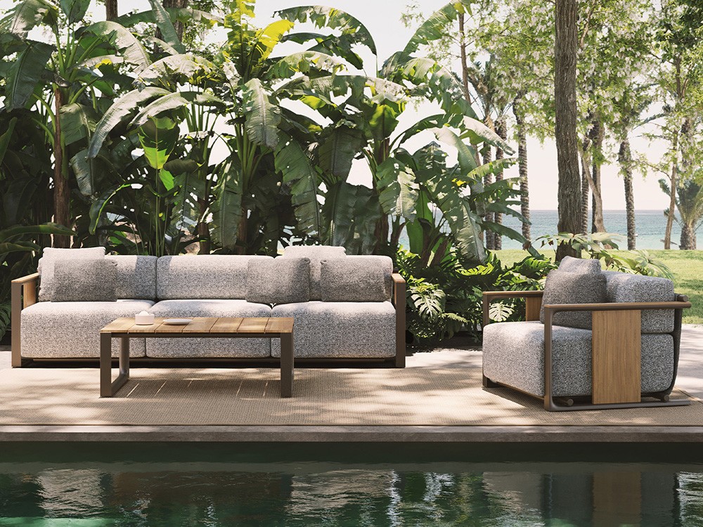 Combina la mesa de centro Tulum con el resto de piezas de la colección de Vondom