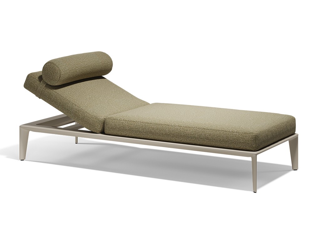 Tumbona reclinable Pasadena de Vondom, diseño de Jean-Marie Massaud. Comodidad y estilo para tu zona de relax.