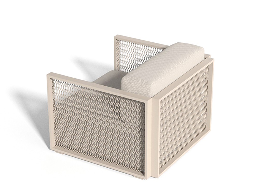 Vondom The Factory: butaca con alma industrial, perfecta para terrazas elegantes y funcionales.