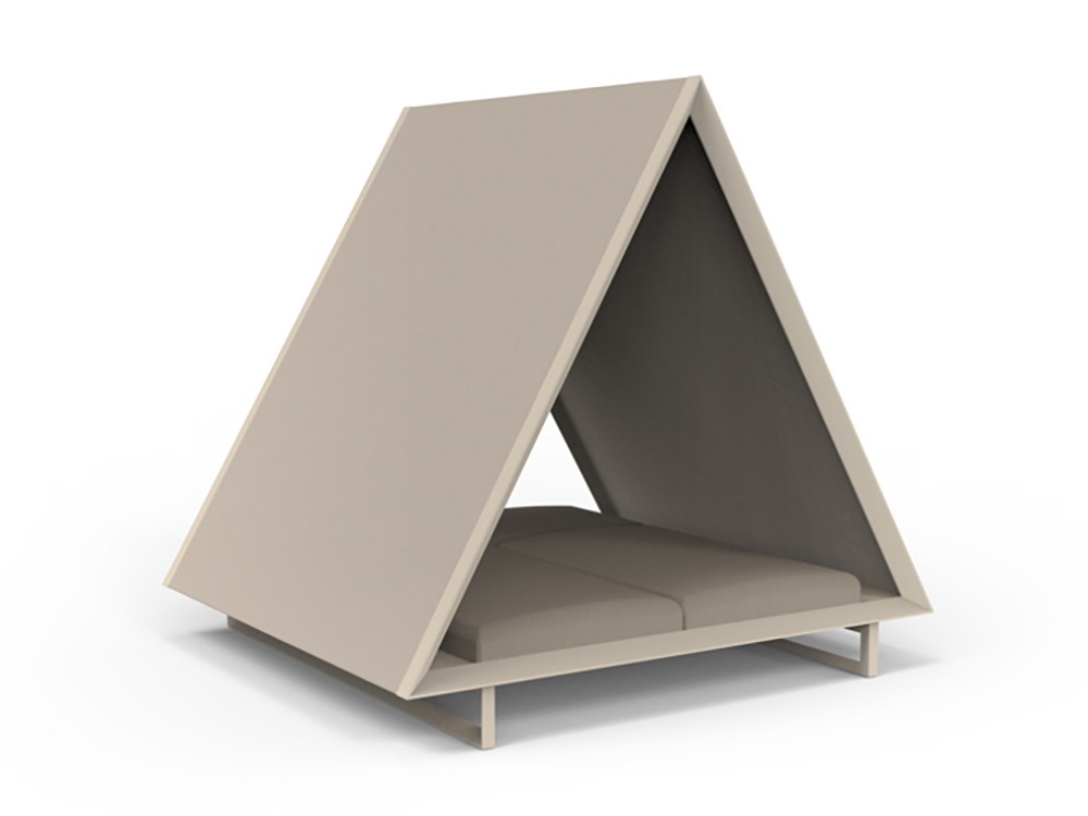 Vineyar Daybed de Vondom con cubierta de tejido